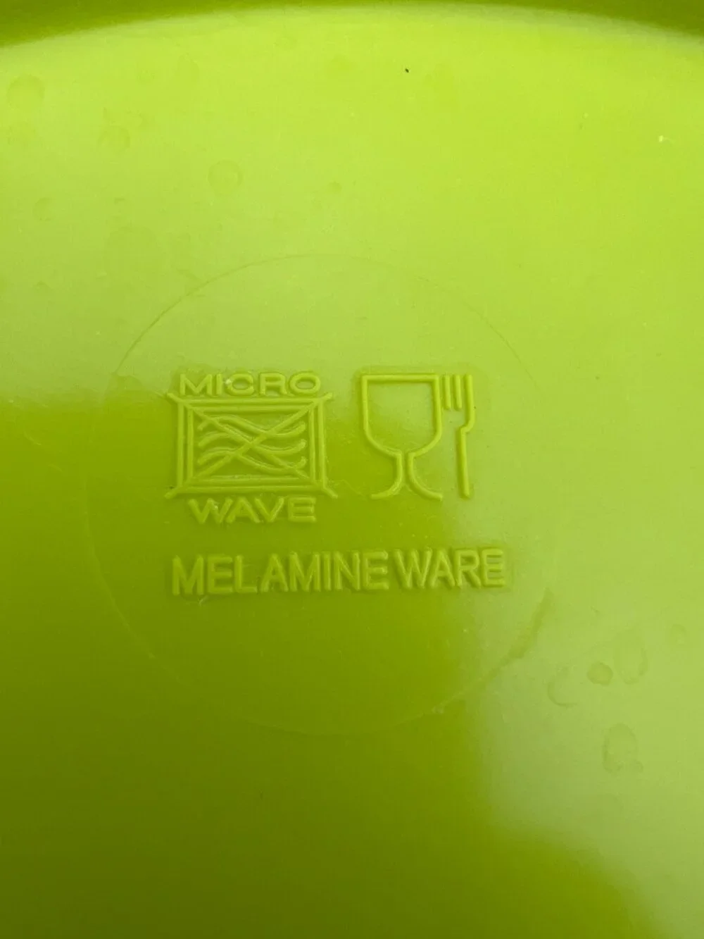 Vintage Neon Melamine Leaf Serving Bowls – Pink & Lime Green Retro Mid-Century S